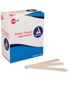 Tongue Depressors-Regular 6  Non-Sterile Bx/500